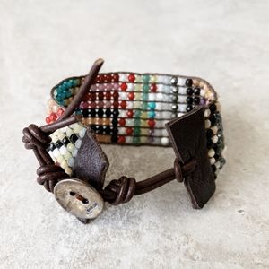 Chan Luu Jewelry - Chan Luu Multi Bead Cuff Bracelet Chan Luu Jewelry - Chan Luu Multi Bead Cuff Bracelet
